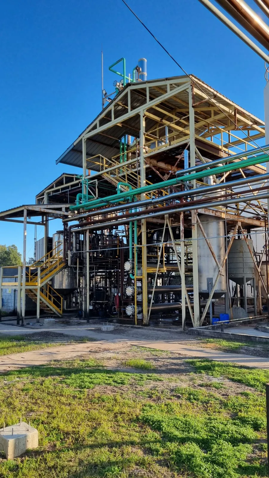 Planta de neutralización de aceite crudo de soja en Piamonte